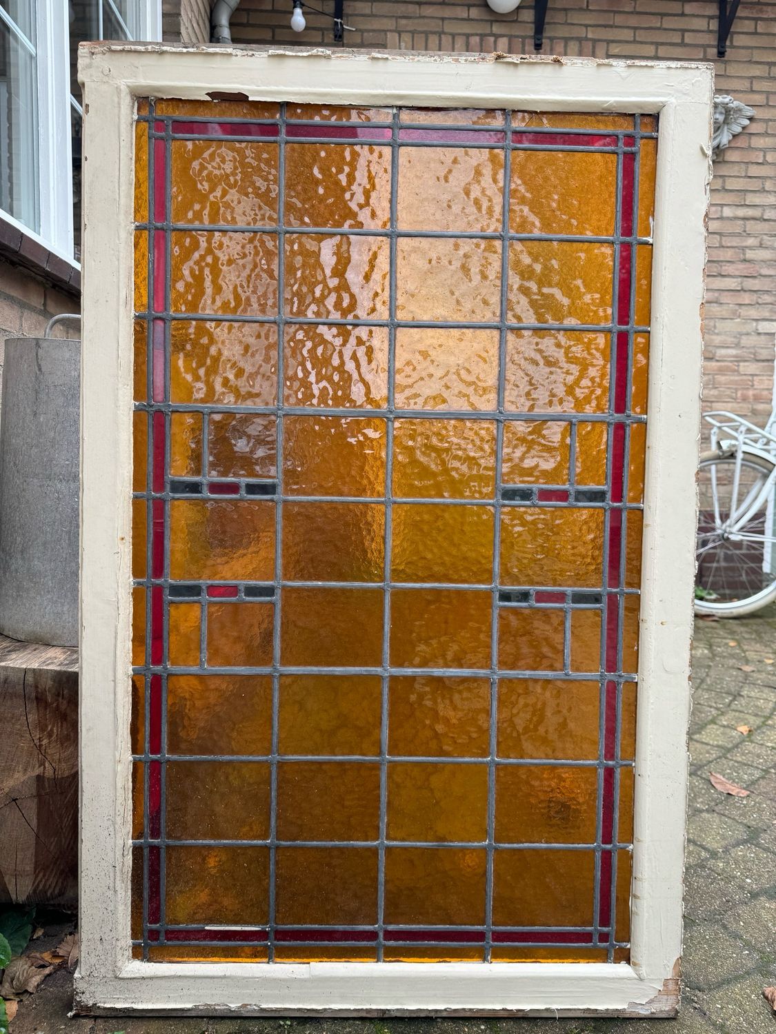 Glas in lood raam