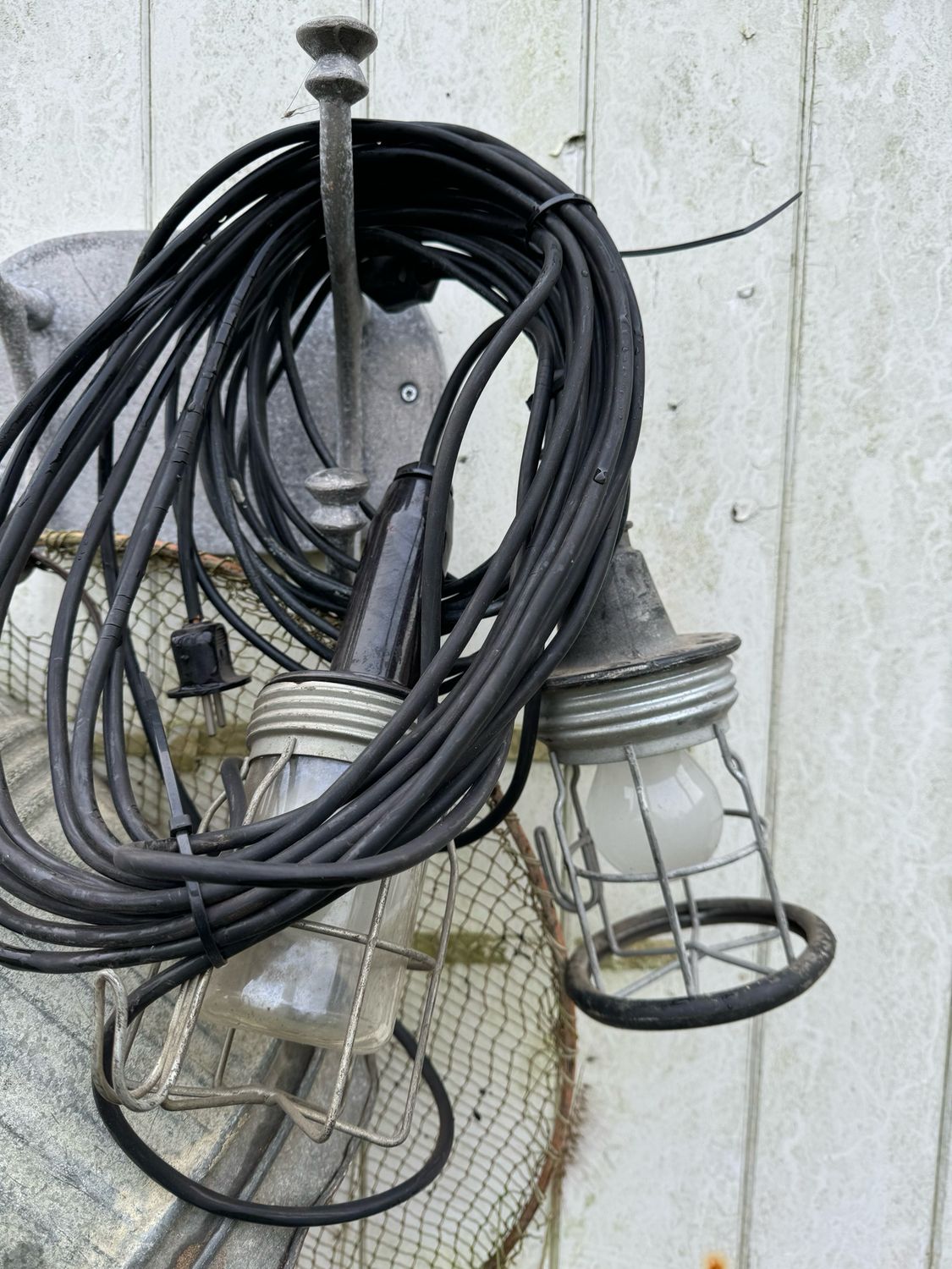 Oude looplamp
