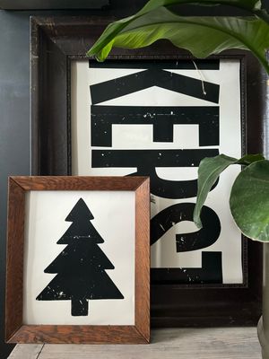 Houten lijstje