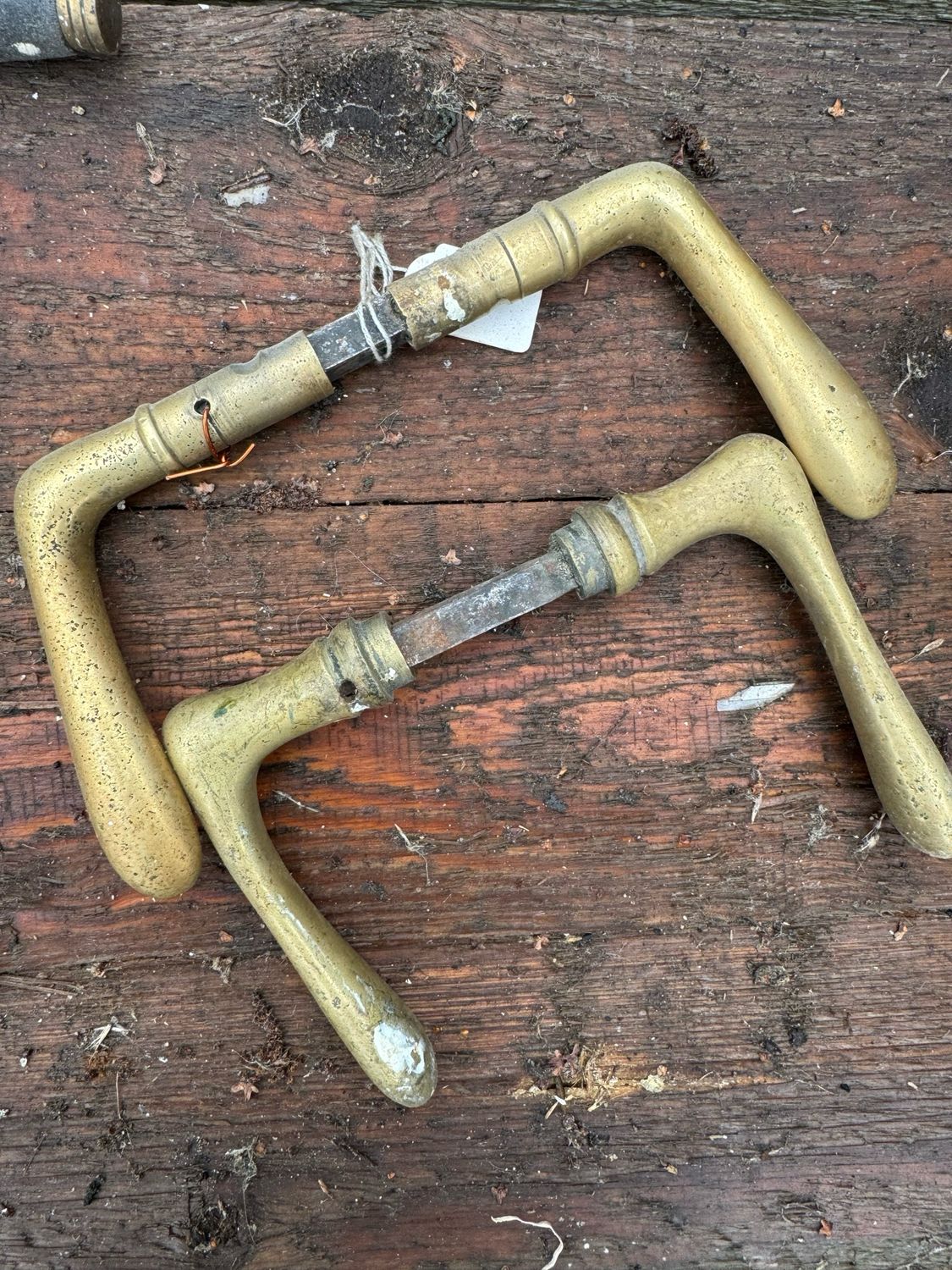 Deurklinken messing