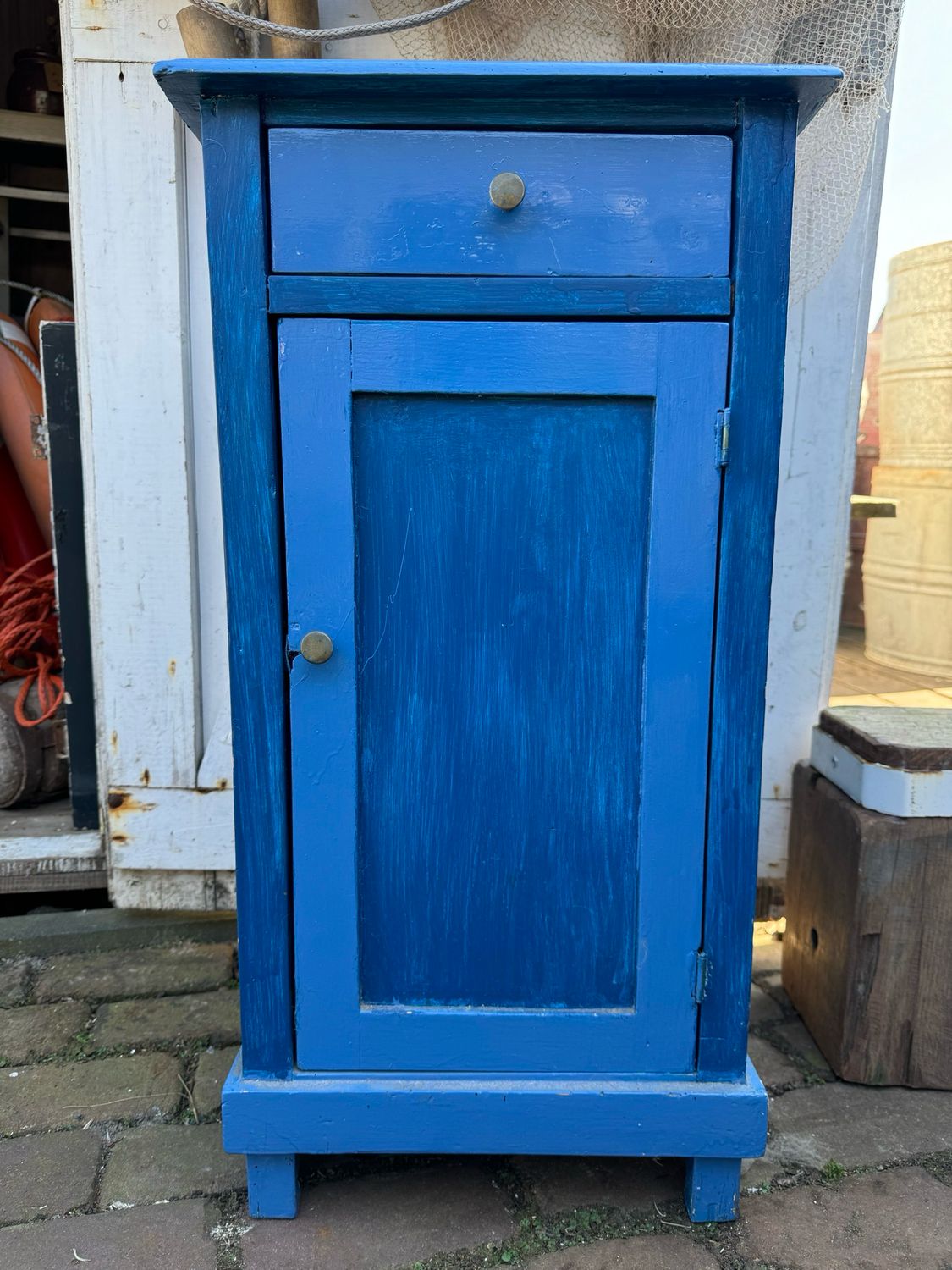 Nachtkastje blauw