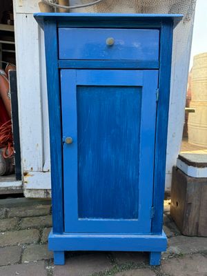 Nachtkastje blauw