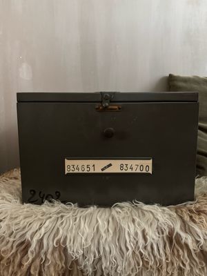 Stalen box/kastje