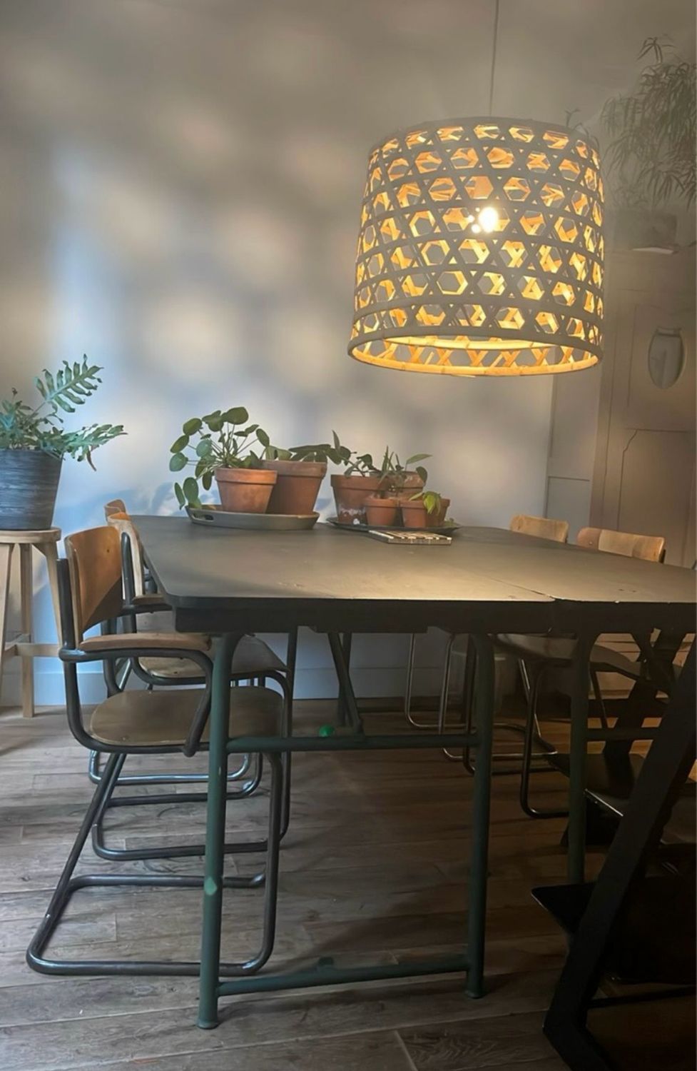 Legertafels gebruikt