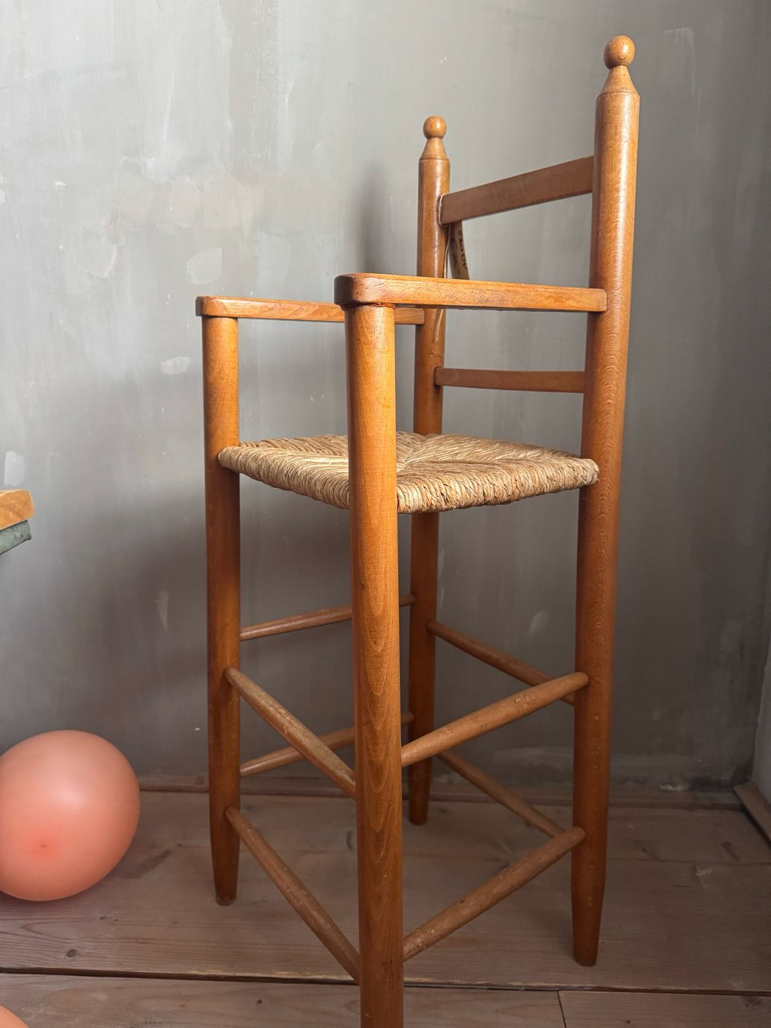 Hoge kinderstoel