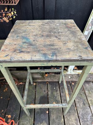 Werktafel/kruk
