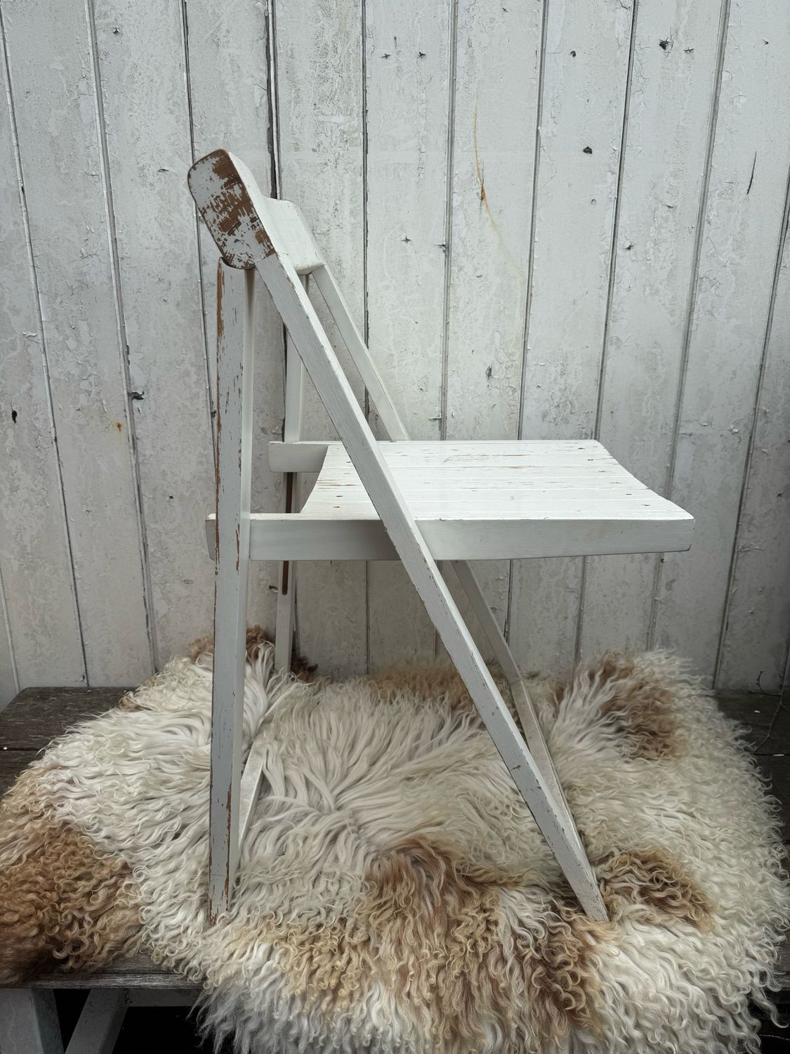 Houten stoeltje