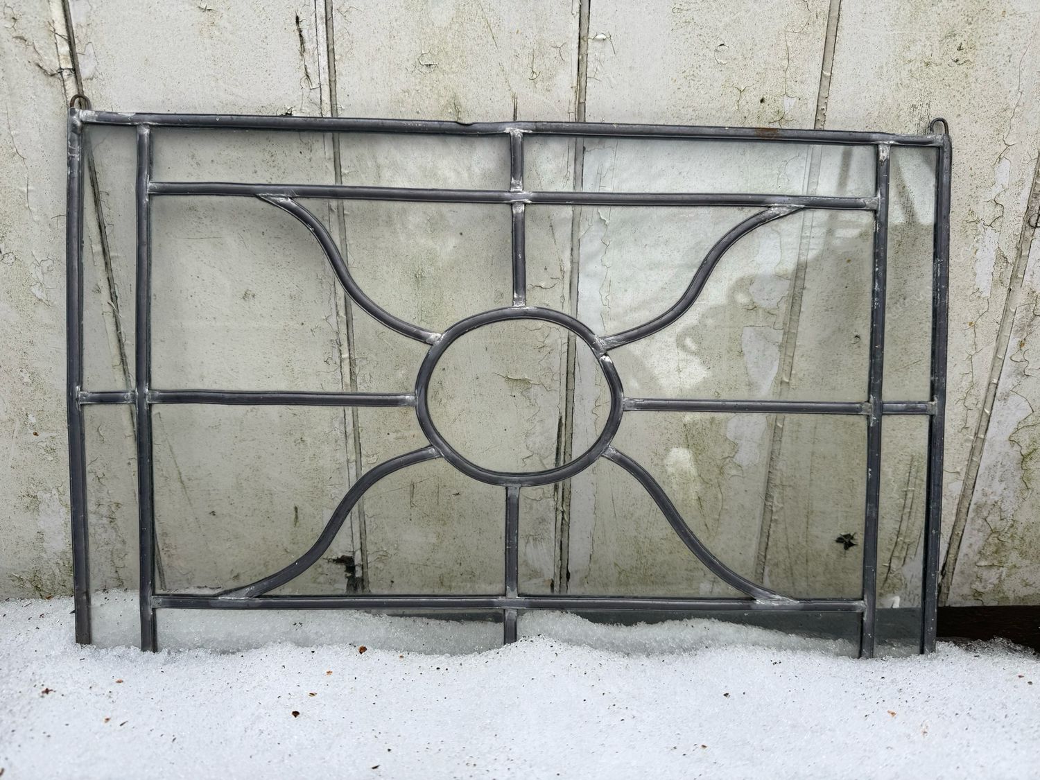 Glas in lood raampje