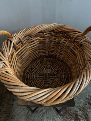 Rieten mandje