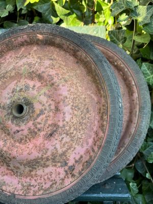 Vintage karrenwielen