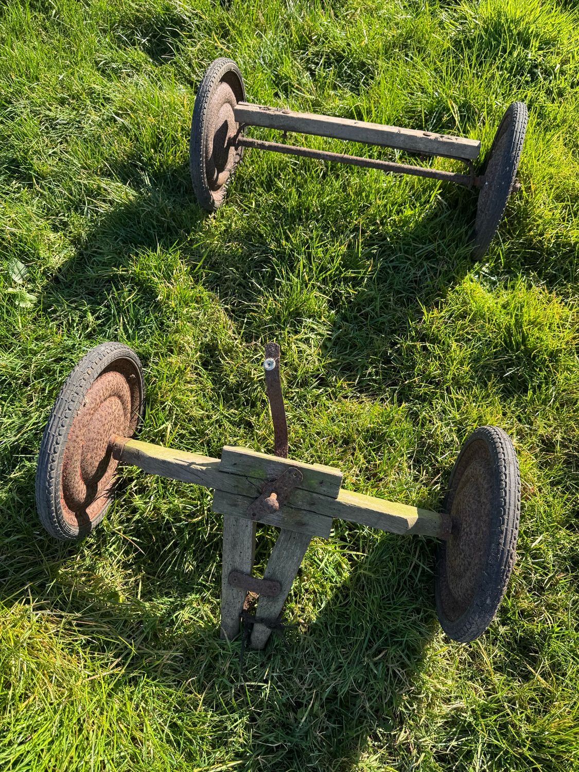 Vintage karrenwielen