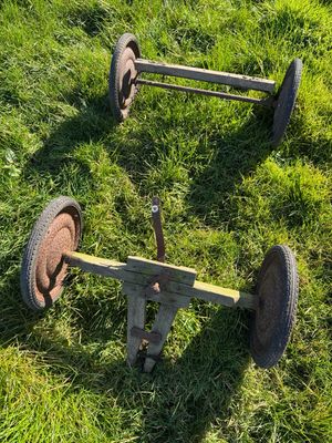 Vintage karrenwielen