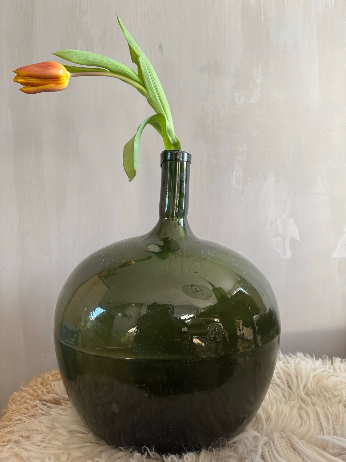 Gistfles (appelvormige)