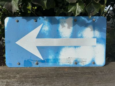 Verkeersbord pijl