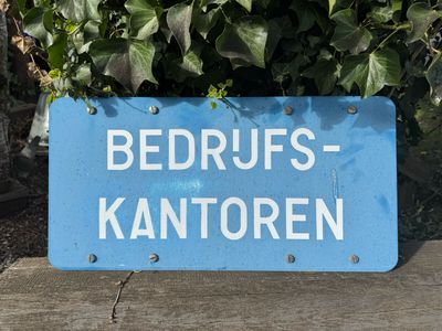 Bedrijfskantoren bord