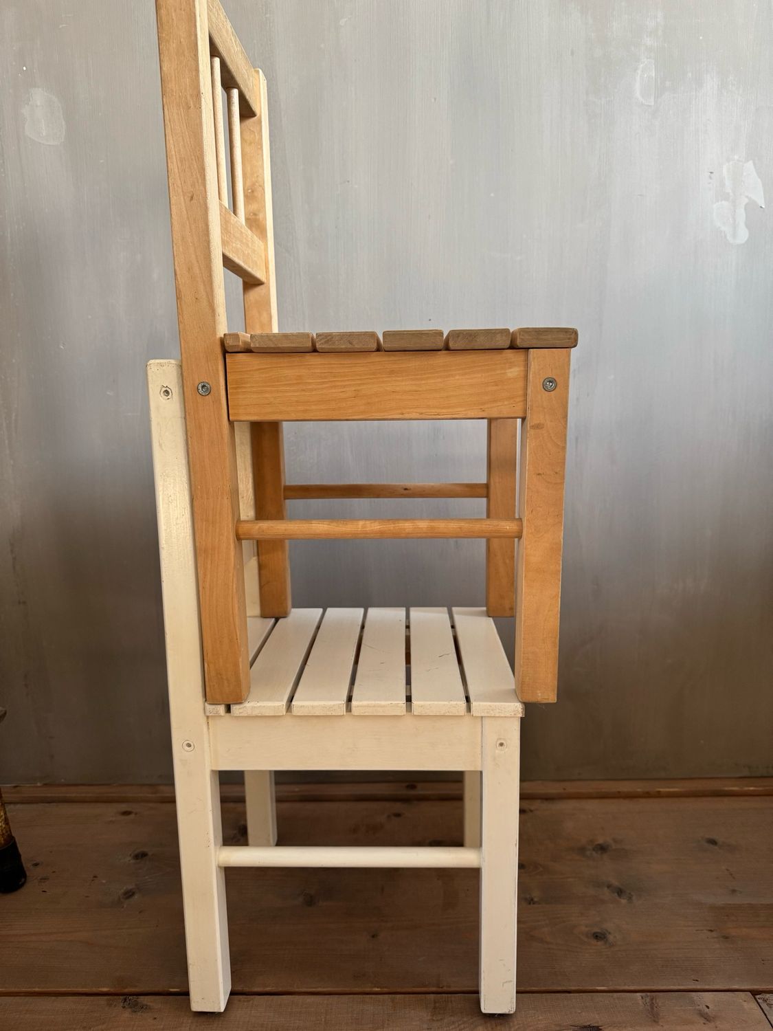 Vintage kinderstoeltjes