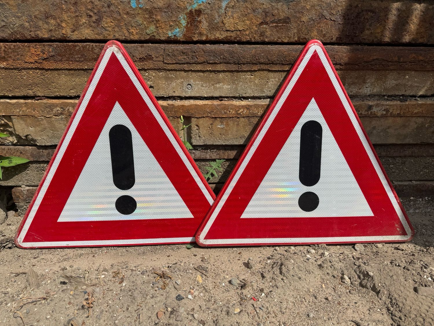 Waarschuwingsbord