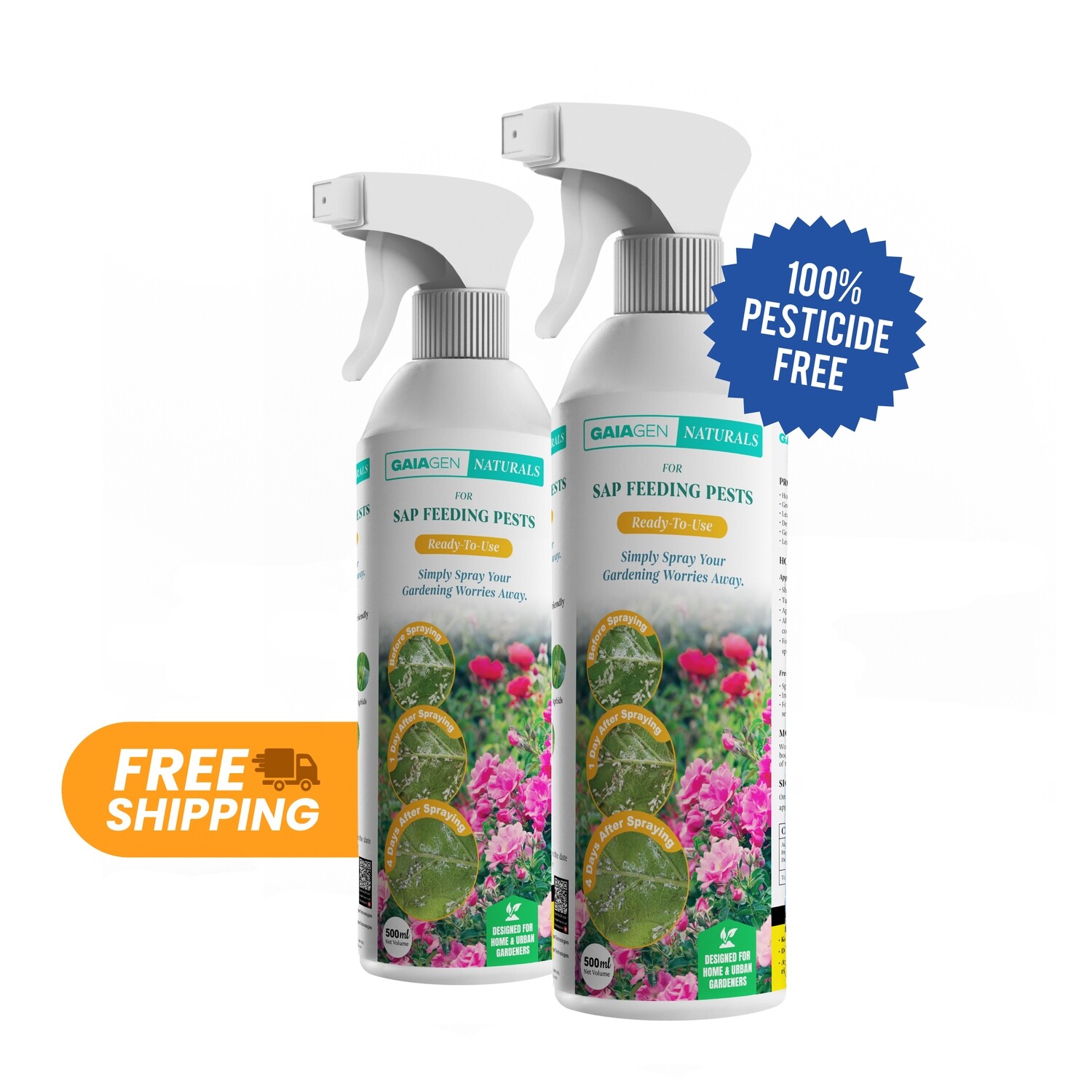 Ready-to-Use Spray for Sap Feeding Pests | 500 ml | Pack of 2