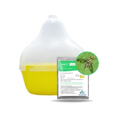 Melon Fly Combo Pack | 10 Lures & 10 Fly Traps Melon Fly Combo Pack | 10 Lures & 10 Fly Traps