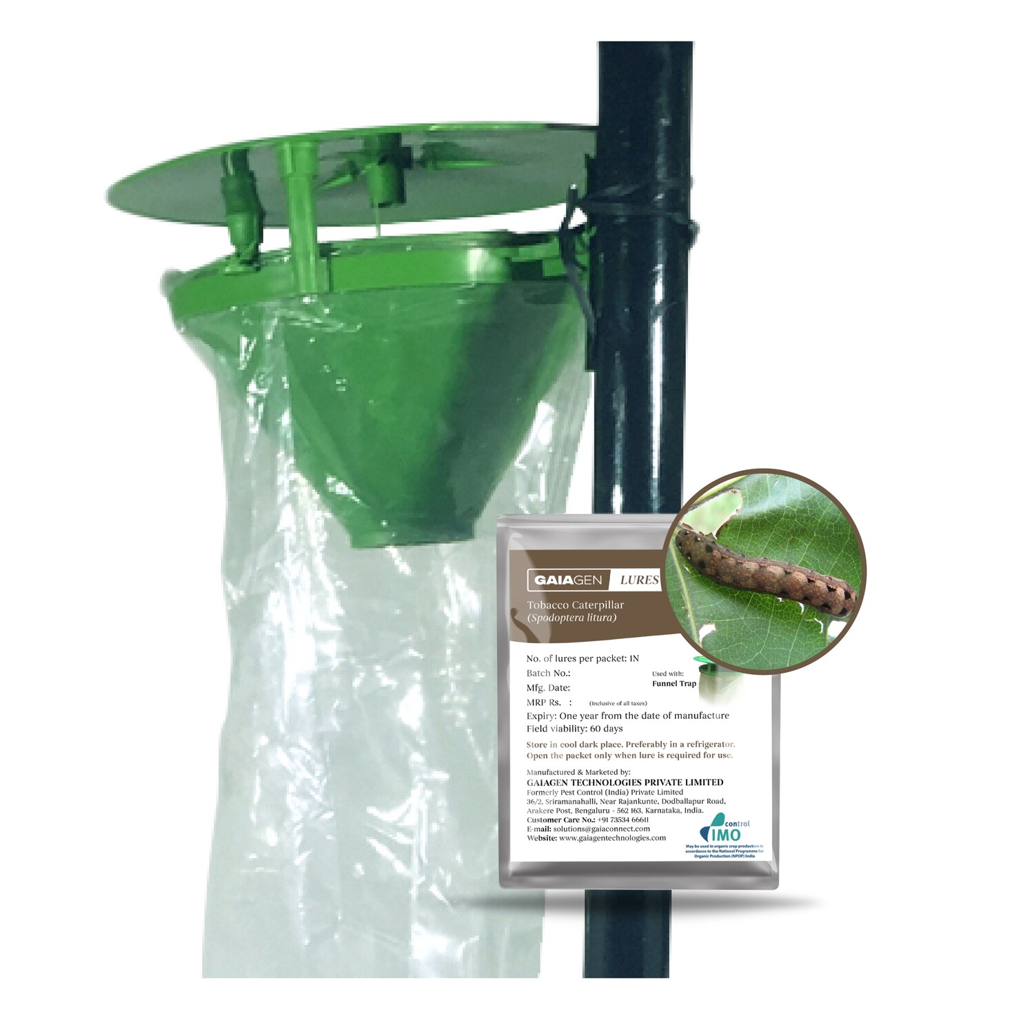 GAIAGEN Tobacco Caterpillar Lure Combo Pack