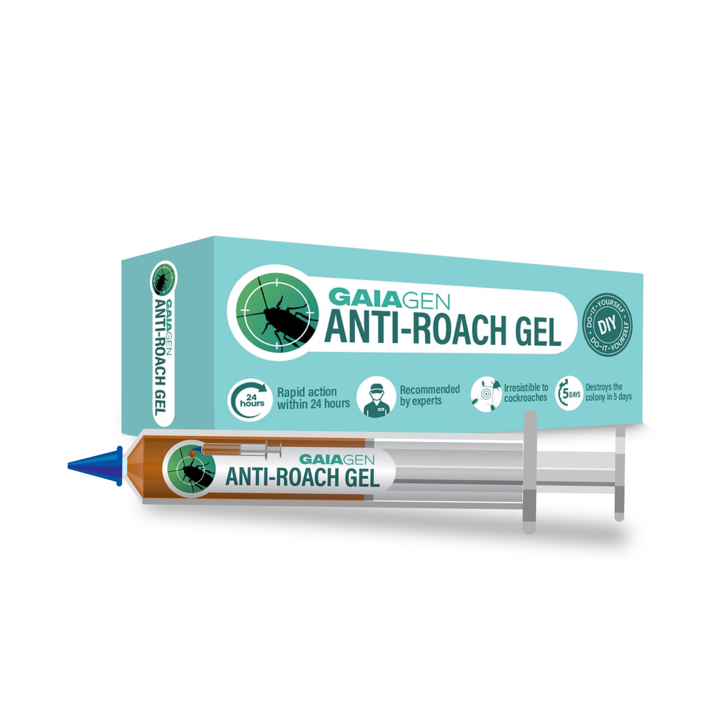 Gaiagen Anti-Roach Gel - 35g | Results in 24 Hours | Bigger, Better, Faster | Pack of 1