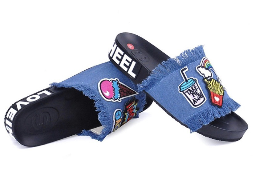 Cartoon Food Sandals