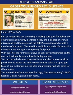 Photo ID for Pets