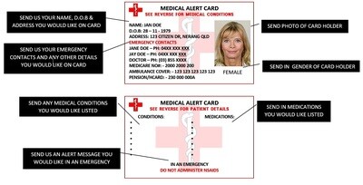 Medical Alert Cards