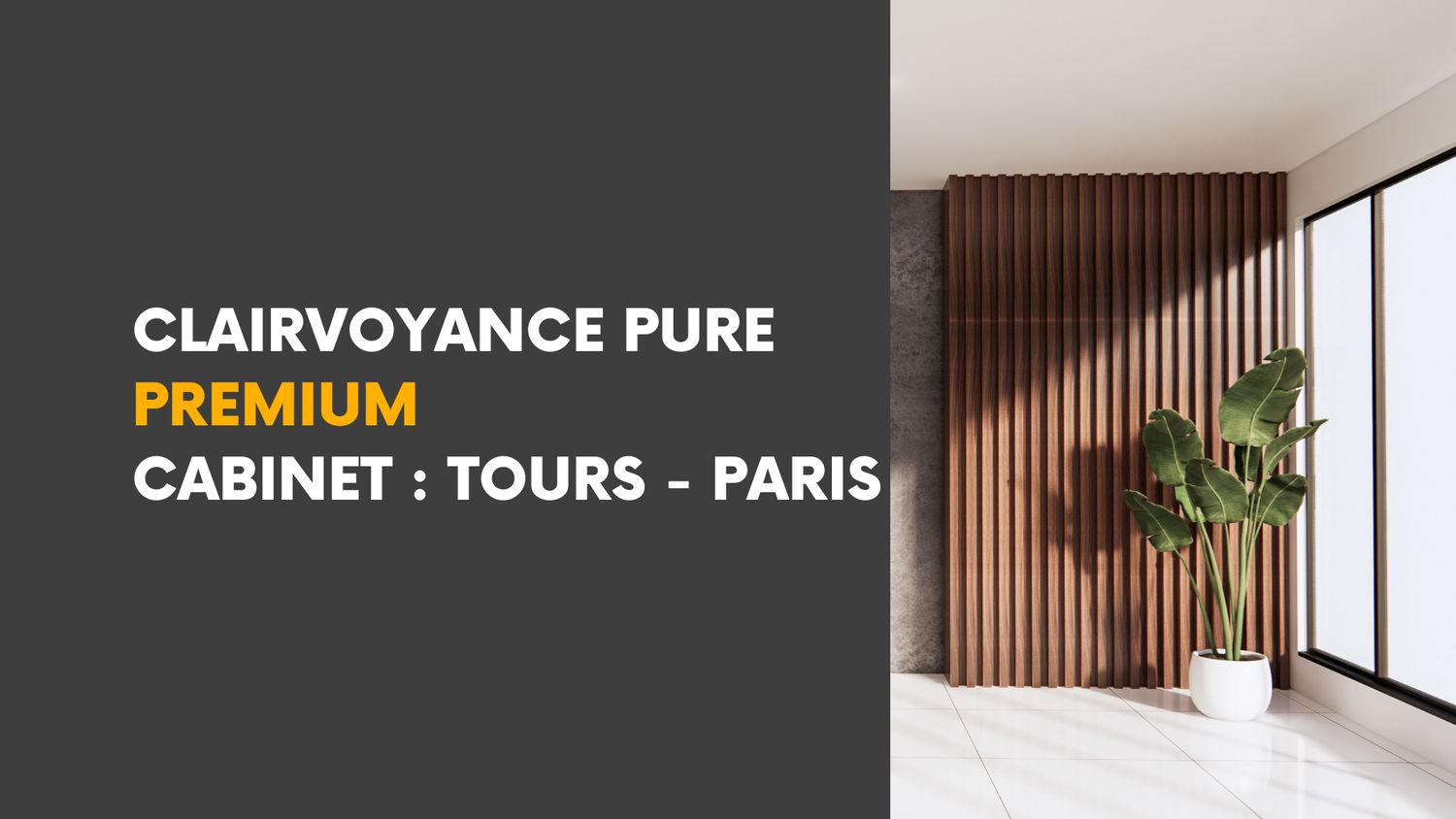 Clairvoyance Pure Premium • Cabinet : Tours - Paris ‣60 min Clairvoyance Pure Premium • Cabinet : Tours - Paris ‣60 min