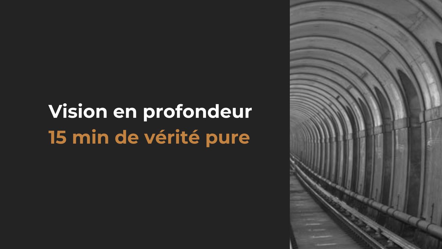 Vision en profondeur — 15 min