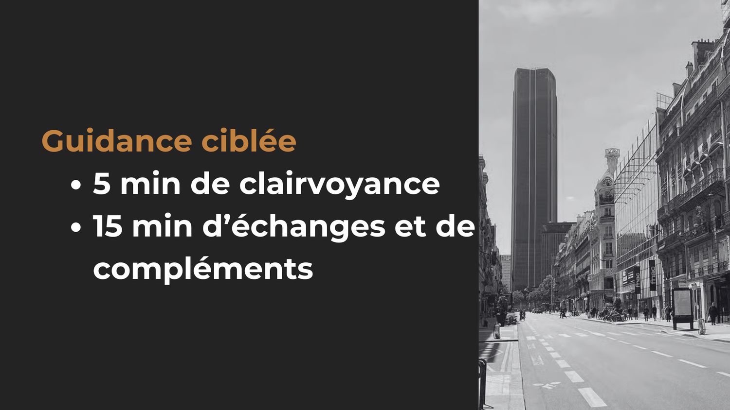 Guidance ciblée • Cabinet Tours - Paris