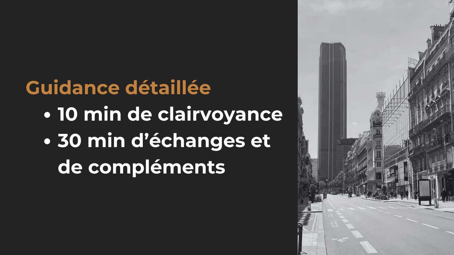 Guidance détaillée • Cabinet Tours - Paris