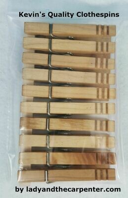 Heavy Duty Clothes Pins Kevin's Quality Clothespins Set Of 30 - Import ...