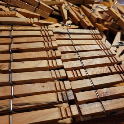 Kevin's Quality Clothespins™ Factory Seconds Set of Ten