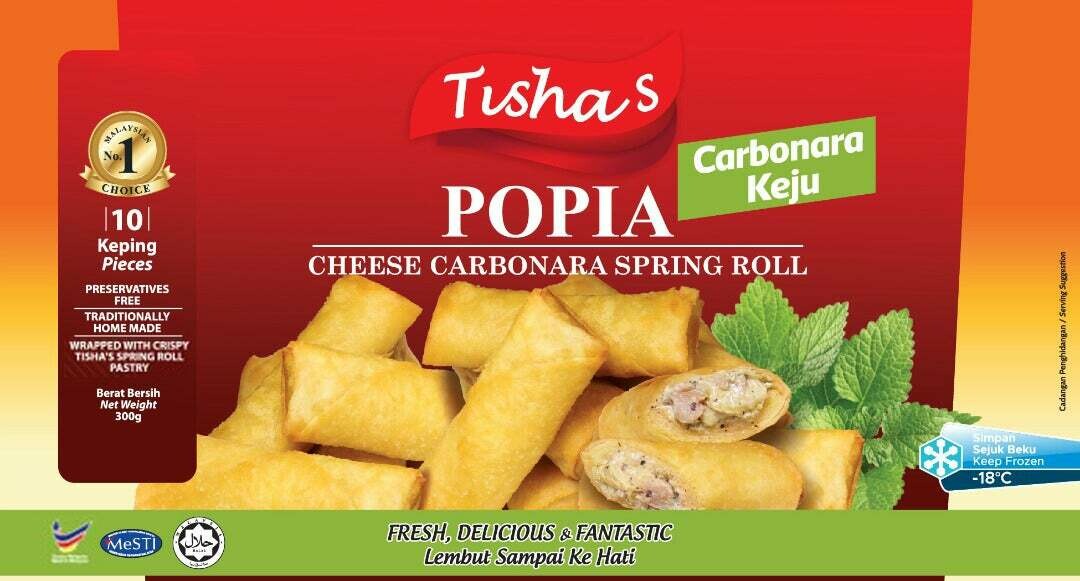 TISHA&#39;S POPIAH CHEESE CARBONARA [NEW!]
