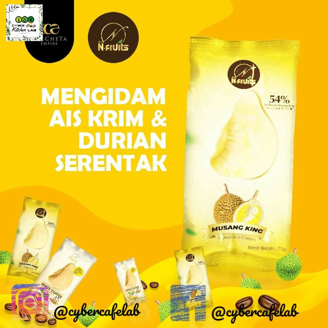 Premium Musang King 54 Durian Ice Cream 75g