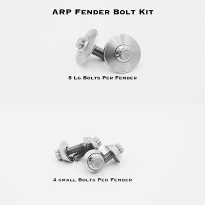 LH & RH ARP Fender Bolt Kit