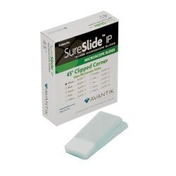 SureSlide Clipped Corner IP Microscope Slide