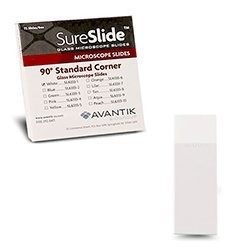 SureSlide Straight Cut Microscope Slide Standard Corner