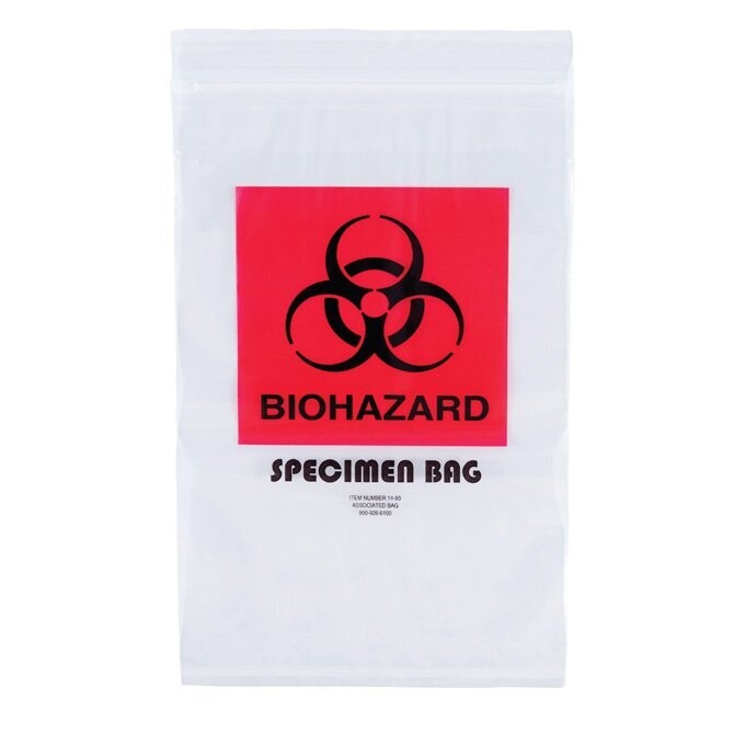 Biohazard Specimen Bags