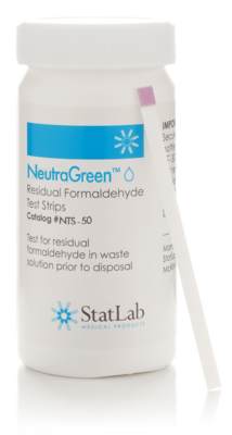 NeutraGreen Aldehyde Test Strips, 50 pack