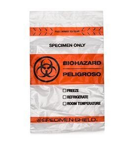 Specimen Transport Bags with Absorbent Sheet