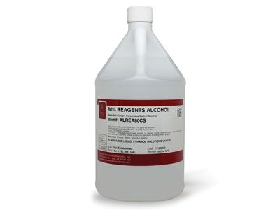 Reagents Alcohol 80% - MasterTech (Methanol-Free)