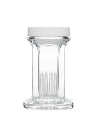 Glass Coplin Jar with Poly Screw Top Lid