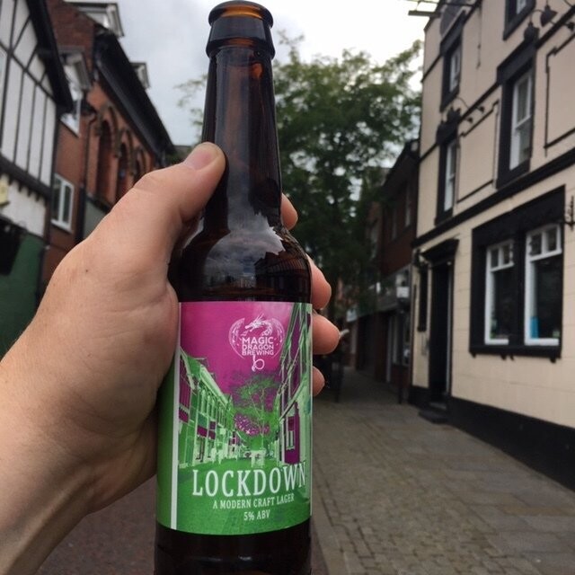 Lockdown Lager case of 12 x 330ml 5.5% abv