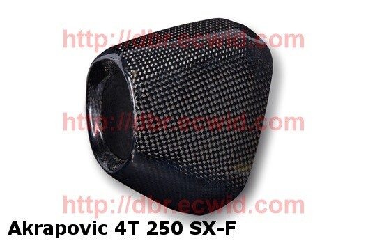 CARBON FIBER EXHAUST TIP KTM HUSQVARNA 