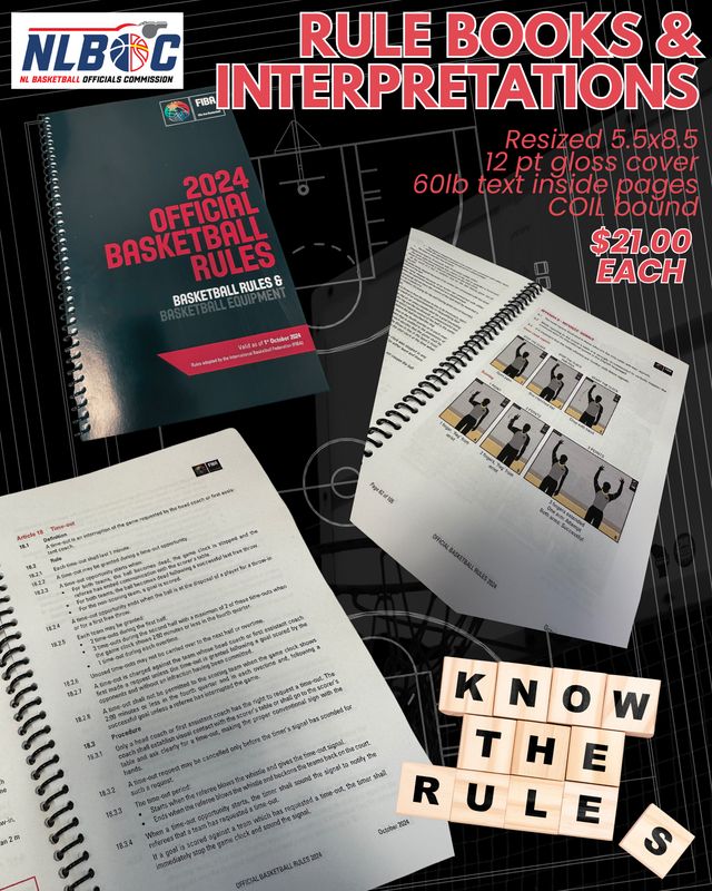 FIBA Basketball Rules and Interpretations Manuals