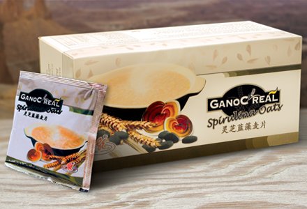 Ganoderma C&#39;Real Oats with Spirulina
