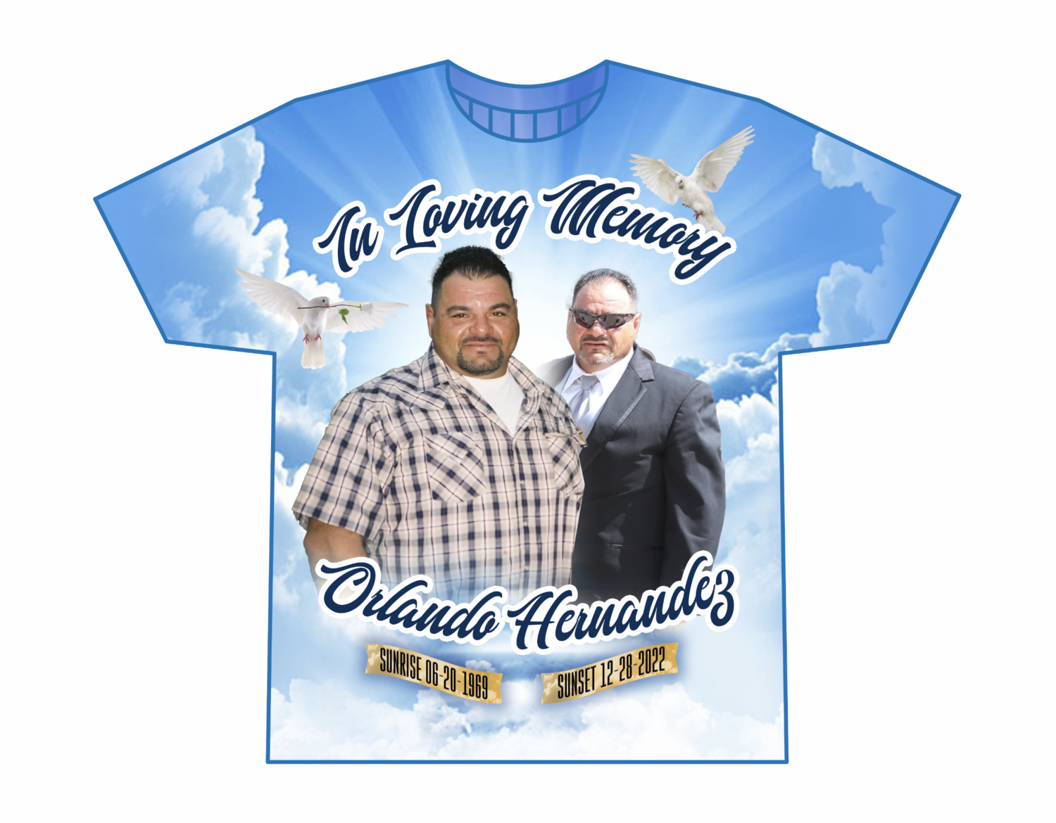 In Loving Memory 3D Shirt for Orlando Hernandez