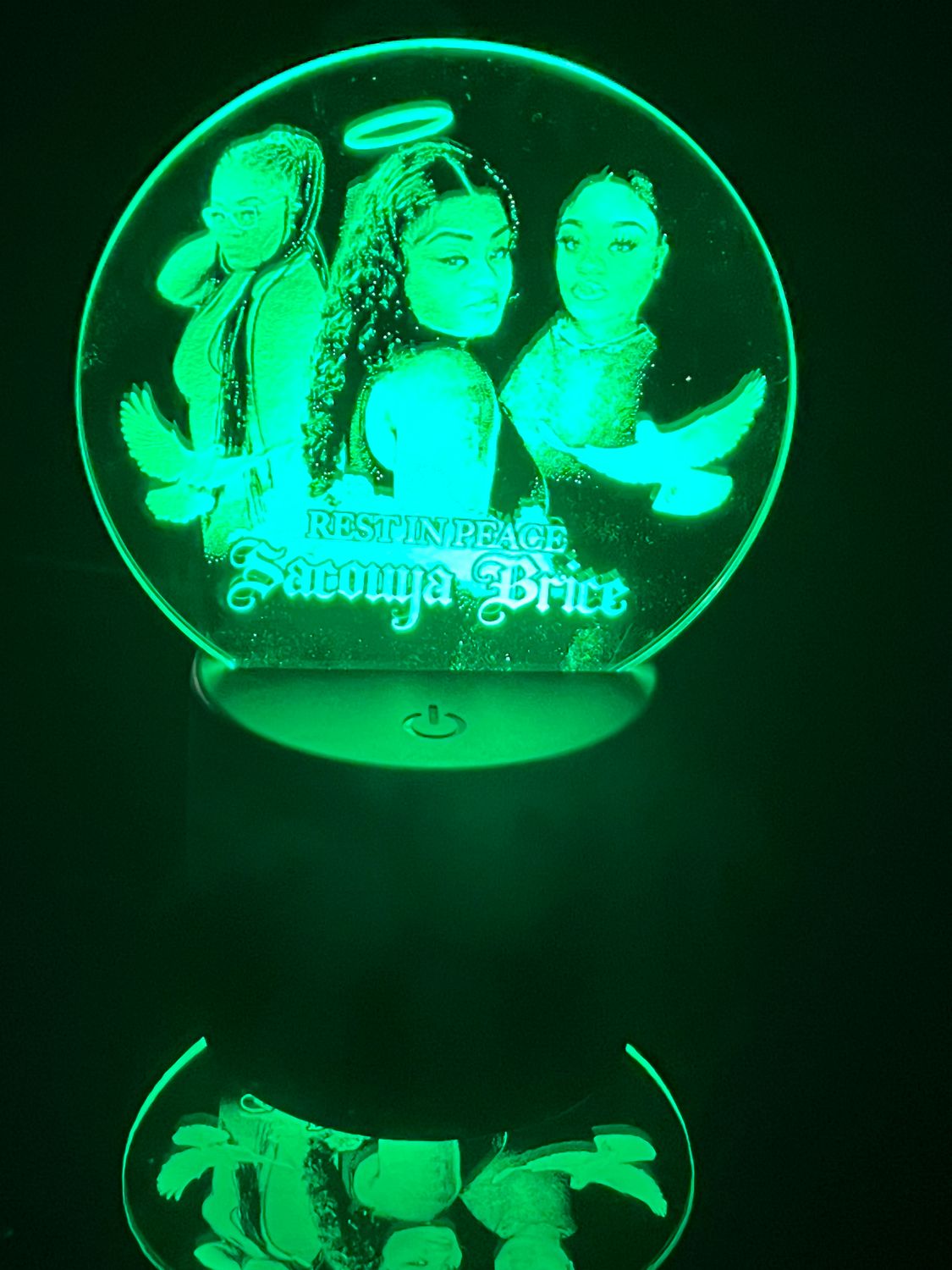 Photo Engraved Night Light